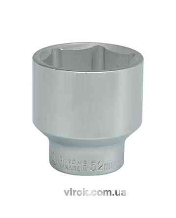 Головка торцева 6-гранна YATO: квадрат 3/4", М= 52 мм, L = 70 мм [4/20] Одеса