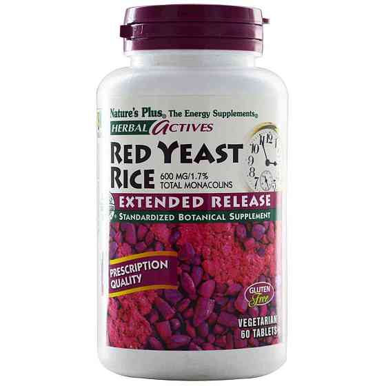 Червоний дріжджовий рис Nature's Plus Red Yeast Rice 600 мг 60 таблеток Київ