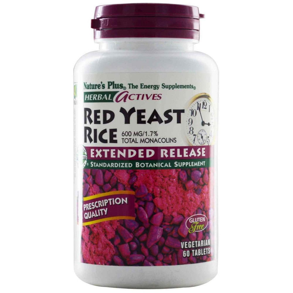Червоний дріжджовий рис Nature's Plus Red Yeast Rice 600 мг 60 таблеток Київ - фото 1