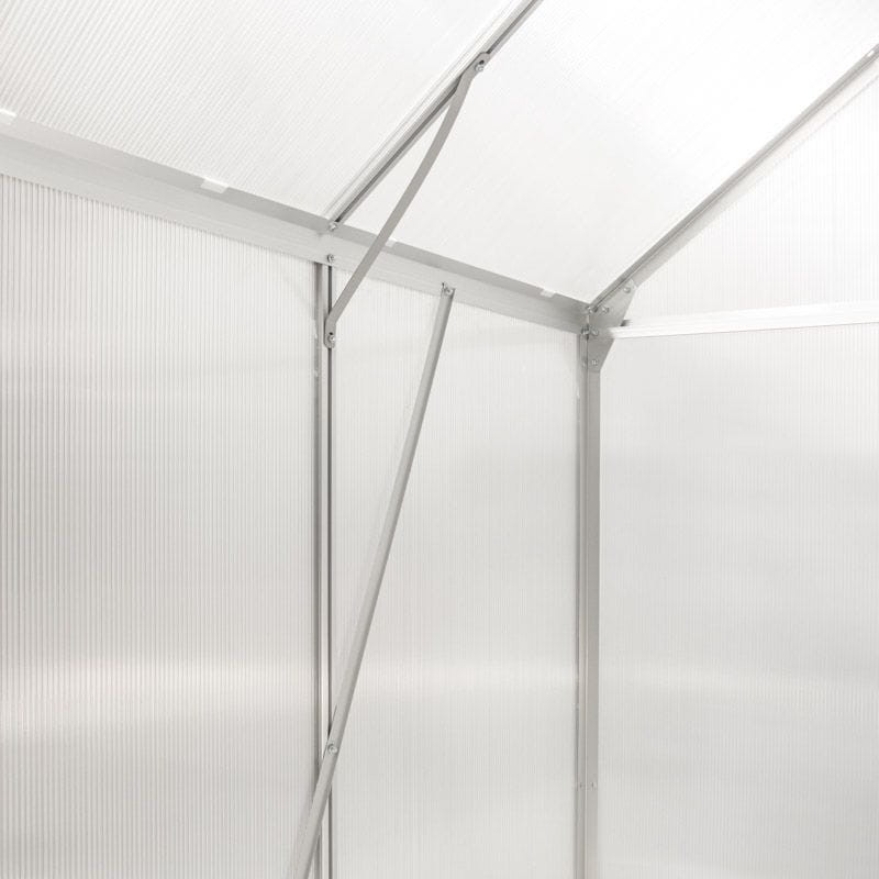 Теплиця із полікарбонату 1.9х1.9х1,95 метри алюмінієвий каркас Mirpol Київ - фото 2