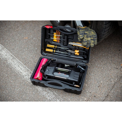 Автомобільний компресор Poputchik 85л/хв, 10 А (13-015-IS) Вінниця - фото 8