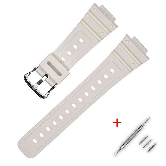 Ремешок для Casio G-Shock DW-5600 White SI SBR Киев