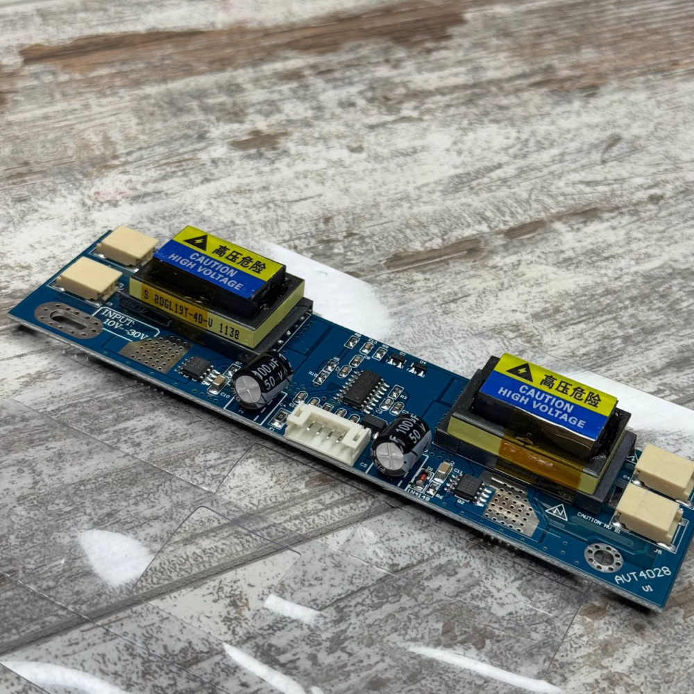 Плата інвертора AVT4028 універсальна, для 4 CCFL ламп 15-26", ремонт LCD моніторів Київ - фото 1