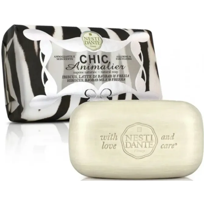 Мило Nesti Dante Chic Animalier White Tiger Білий тигр 250 г Львів - фото 1