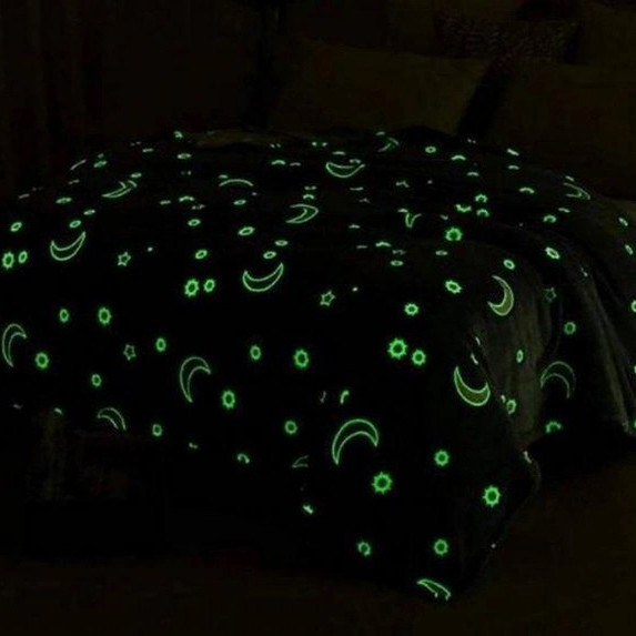 Плед із зірками що світяться, Плед покривало покривало що світяться Плюшевий Дитяче AN-88 Львів - фото 7