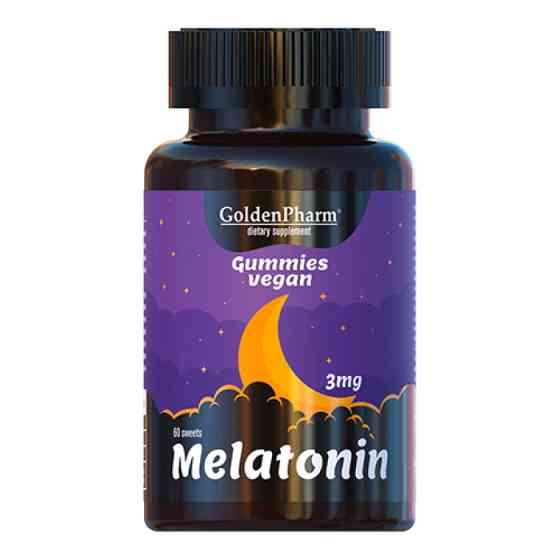 Голден-Фарм Мелатонин веган мармелад №60 Луцьк