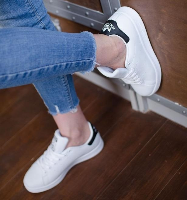 Кросівки Adidas Stan Smith Білі Адідас Жіночі (розміри: 36,37,38,39) Відео Огляд Дніпро - фото 10