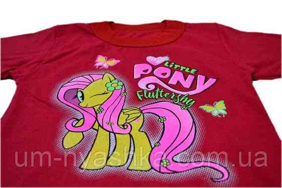Дитячий костюм бавовняний з шортами на 1-2 роки 86-98 "My little pony" Кривий Ріг