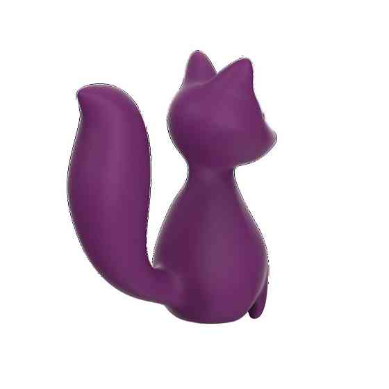 Мини-вибратор клиторальный Every Night Toys Doris в форме лисы фиолетовый, 10 режимов вибрации Sex Aura Киев
