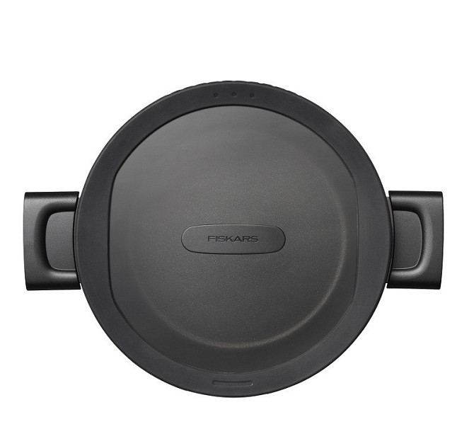 Каструля 3,5 л fiskars hard face hardtec superior ø 22 см, чорна (1020875) Нововолинськ - фото 3