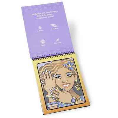 Набор для творчества Melissa&Doug Волшебная водная раскраска Макияж и маникюр (MD19416) Винница