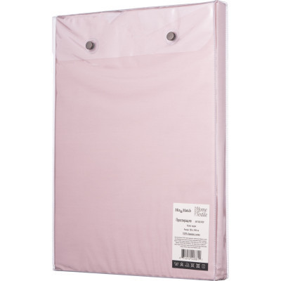 Простирадло Ardesto Mix&amp;Match сатин 180х240 см пудра (ART1824FSP) Вінниця - фото 8