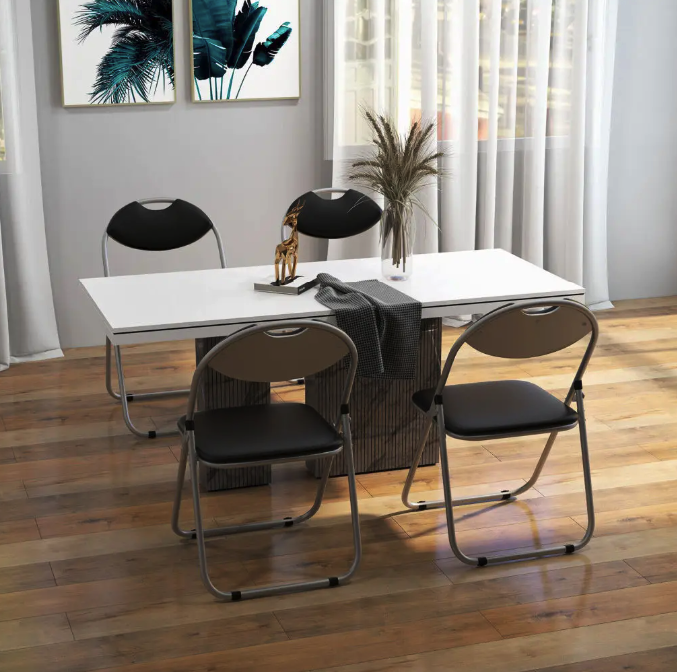 Складные стулья Moro с переносной ручкой комплект 4 штук для кемпинга и кухни Киев - изображение 3