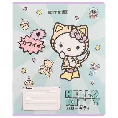Тетрадь Kite Hello Kitty, 12 листов, линия (HK25-234-1) Винница