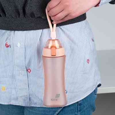 Поїльник-непроливайка Kite 500 мл, рожева (K25-1215-3) Вінниця