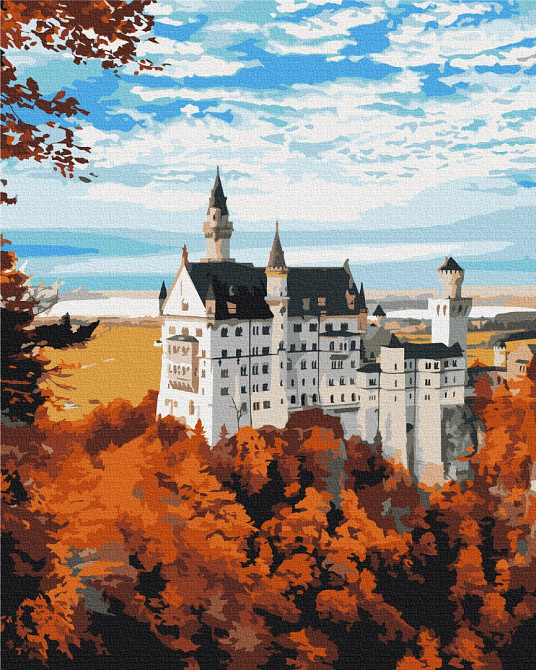 Осінній вигляд на Нойшванштайн Київ - фото 1
