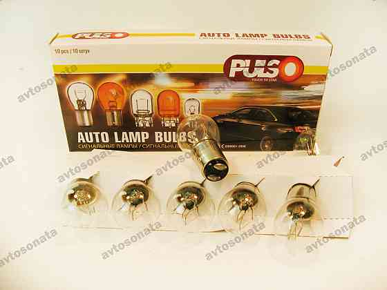 Лампочка 24V з більш. цок. 21/5W (2конт) Pulso LP-24152/BAY15d Вінниця