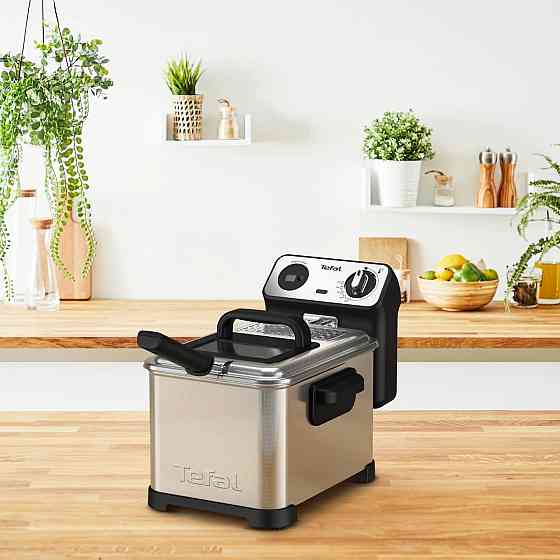 Фритюрниця Tefal Filtra Pro FR511170 ( нержавіюча сталь із чорним ) Харків