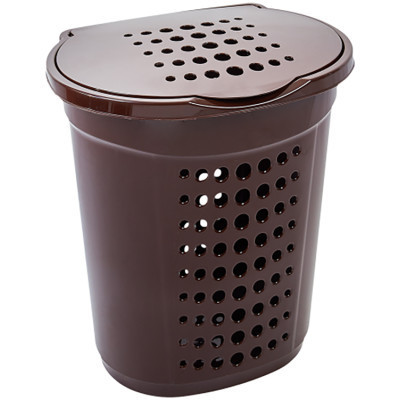 Кошик для білизни Алеана Овальний Коричневий 60 л (алн 122053/коричневий) Вінниця - фото 1