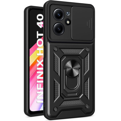 Чехол для мобильного телефона BeCover Military Infinix Hot 40 (X6836) Black (710672) Винница - изображение 1