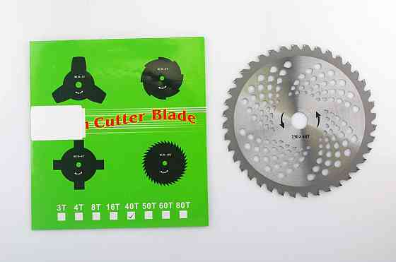 Нож мотокосы 40T (Ø230/22.4 mm) (победитовые зубья) Мукачево