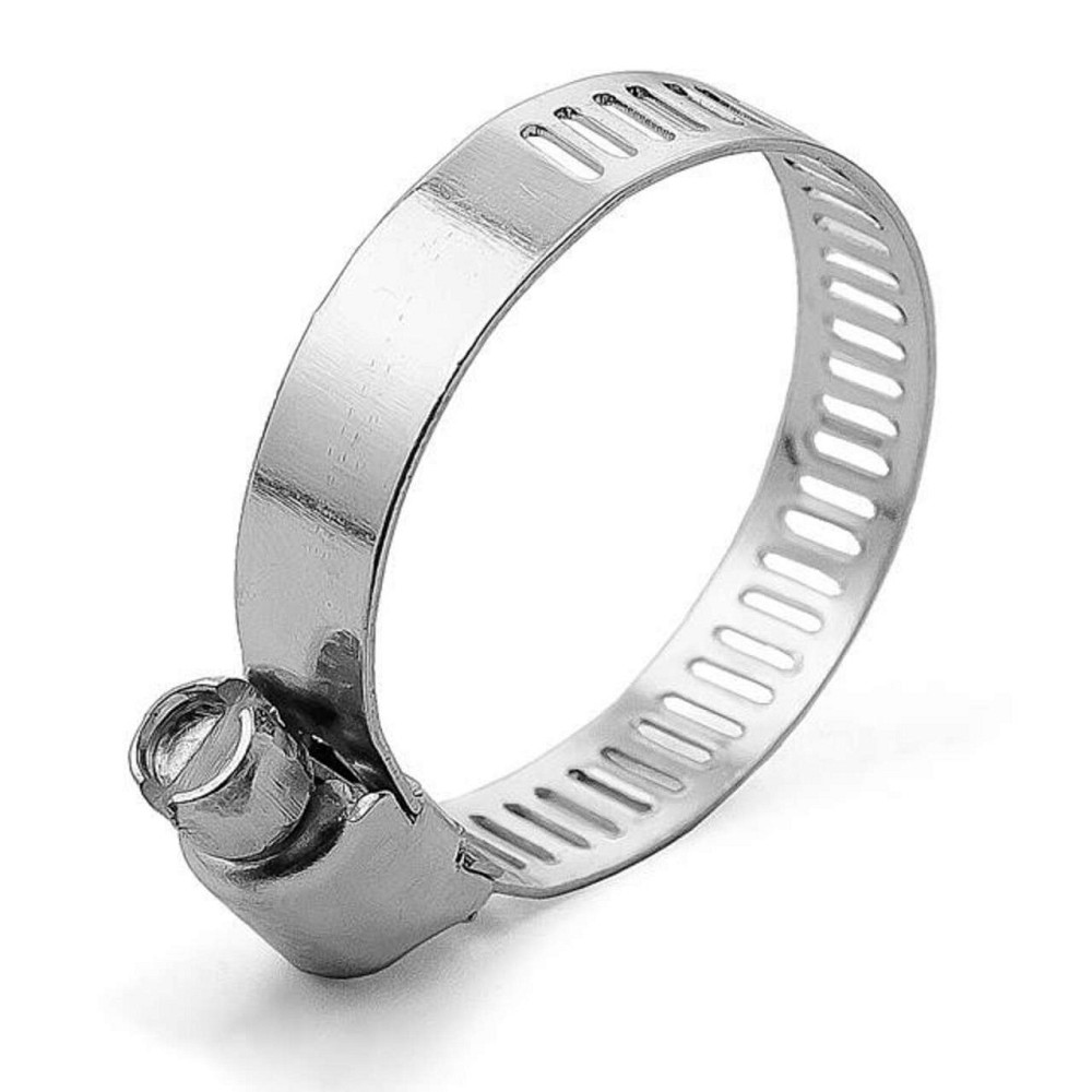 Хомут стальной оцинкованный 8 мм D 18-32 мм. Мукачево - изображение 1