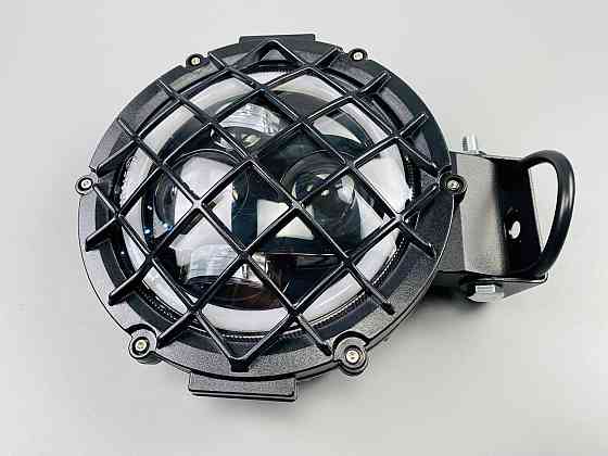 Фара головного світла LED, жовте та біле світло (ближній + дальній + DRL) 5.75 дюйма Мукачево