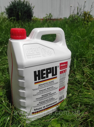 Антифриз концентрат (червоний) 5л HEPU (Німеччина) P999G12 Київ