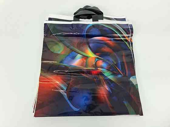 Пакет 46*49 петлевая ручка Абстракция Комсерв (25 шт) Харьков