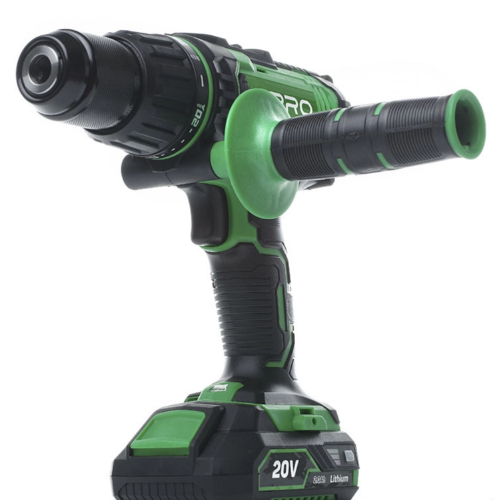 Дриль-шуруповерт ударний 20W 2A 2 АКБ/ЗП/+кейс 20HD APRO Житомир - фото 11