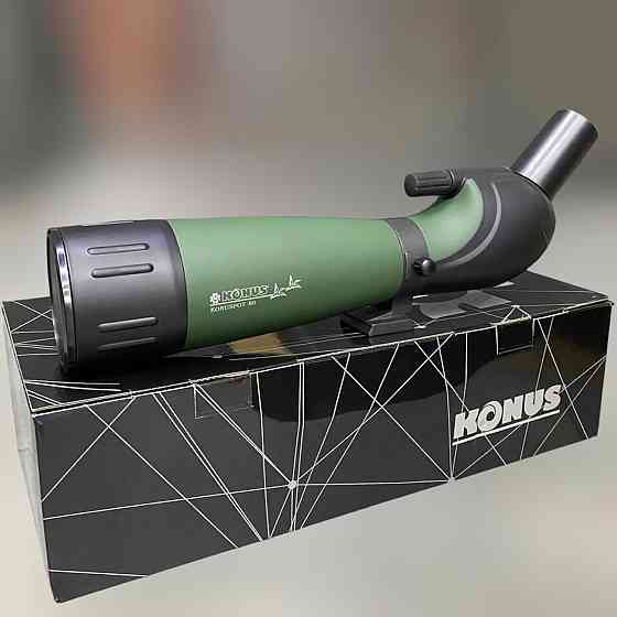 Подзорная труба KONUS KONUSPOT-80C 20-60x80, штатив в комплекте, чехол, адаптер для смартфона Solmir Киев