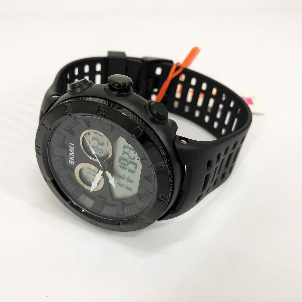 Стильные тактические часы для мужчин SKMEI 2014BKWT, Ударостойкие водонепроницаемые часы FB-59 Львов - изображение 12