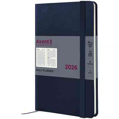 Тижневик Axent датований 2026 Partner Strong, 145х210, синій (8819-26-02-A) Вінниця