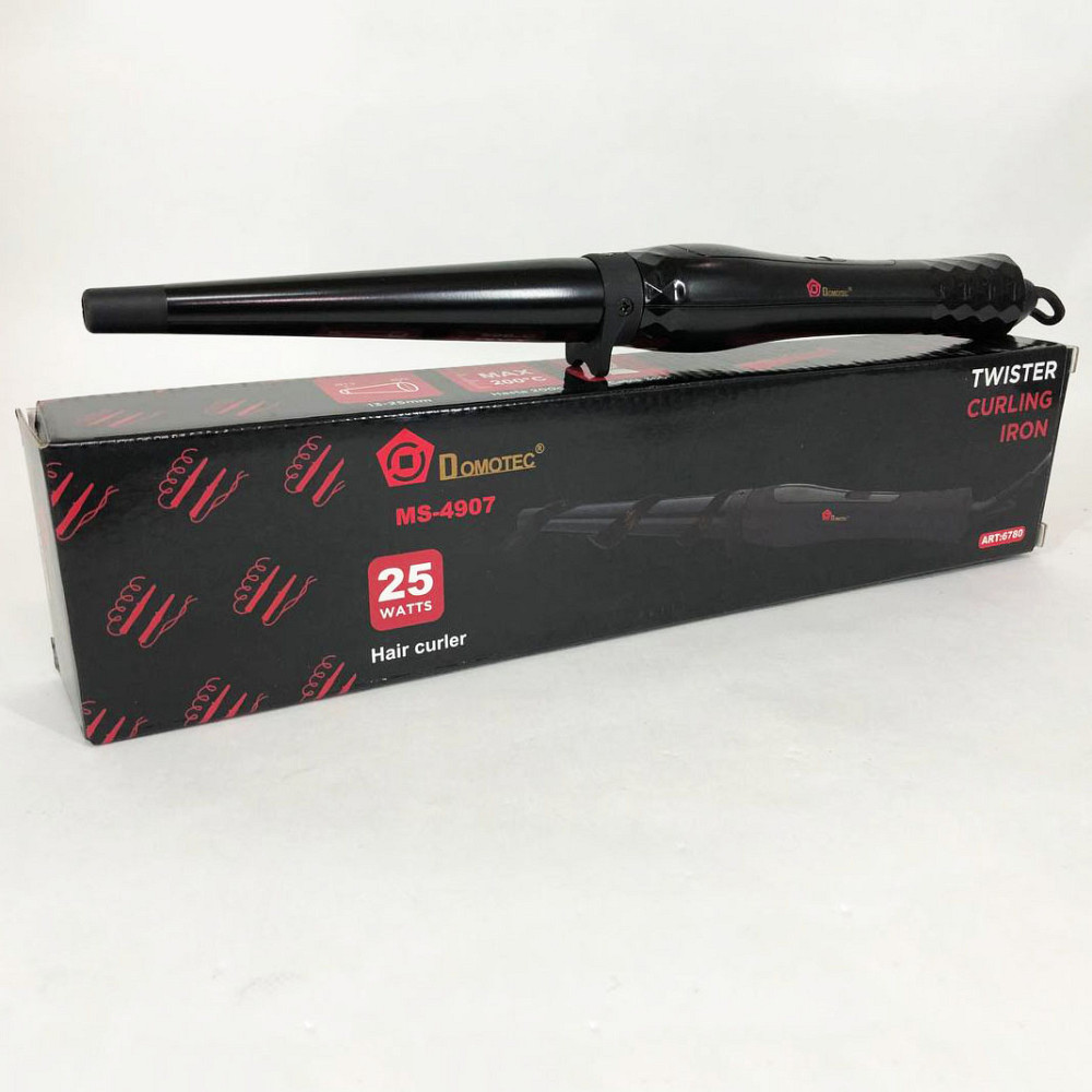 Плойка спиральная для завивки волос, Конусная плойка для завивки и укладки Утюжок волос KC-62 Львов - изображение 6