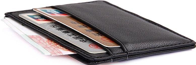 Кредитница Vintage 14499 Чорна Київ - фото 2