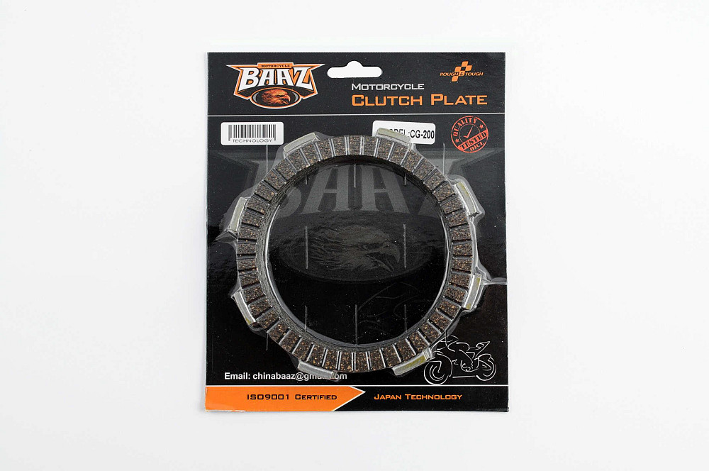 Диски зчеплення 4T CG200 (6шт, блістер) BAAZ Київ - фото 1