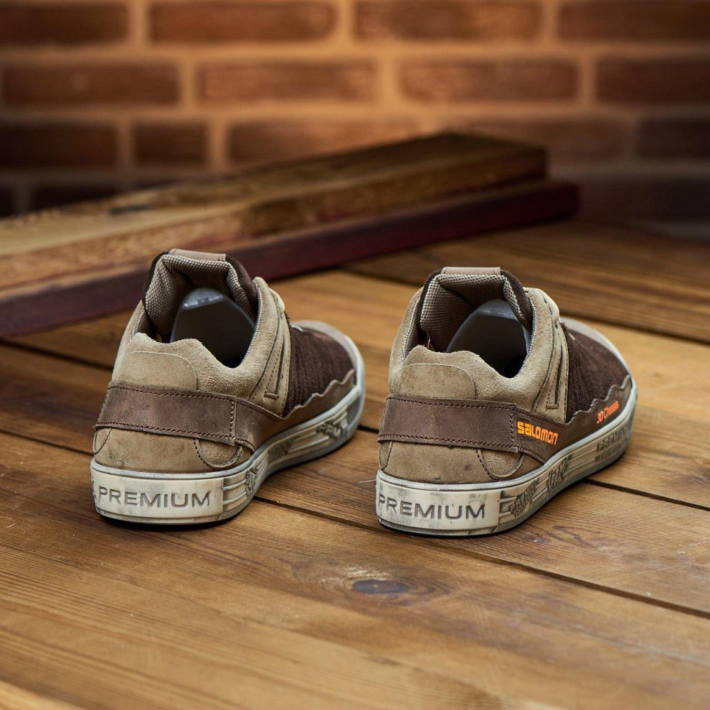 Чоловічі якісні шкіряні кросівки 381-кор Харьков - изображение 3