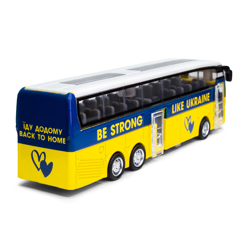 Модель – Автобус Екскурсійний Україна (в пласт. боксі) Дніпро - фото 2