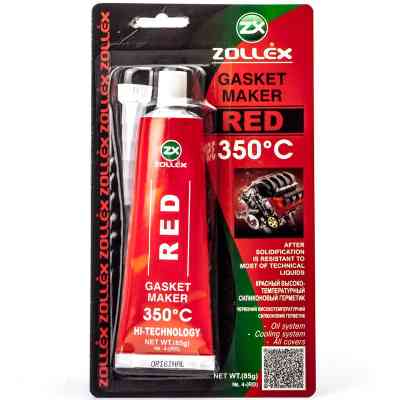 Герметик автомобільний Zollex RED-85g. (RED-85g) Вінниця