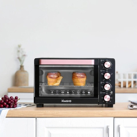 Кухонна піч багатофункціональна MAGIO, Електричні печі для випічки, Електродуховки настільні JG-29 Львів - фото 1