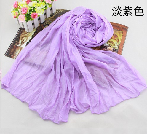 Шарф женский 170 на 40 см сиреневый Киев - изображение 1