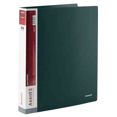 Папка на кольцах Axent А4 с 4-мя кольцами 700 мкм 35 мм Зеленая (1208-05-A) Винница
