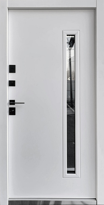 Двері вуличні, Berez Street Plus, модель RIO P LOFT Антрацит, ТЕРМОРОЗРИВ Київ - фото 2