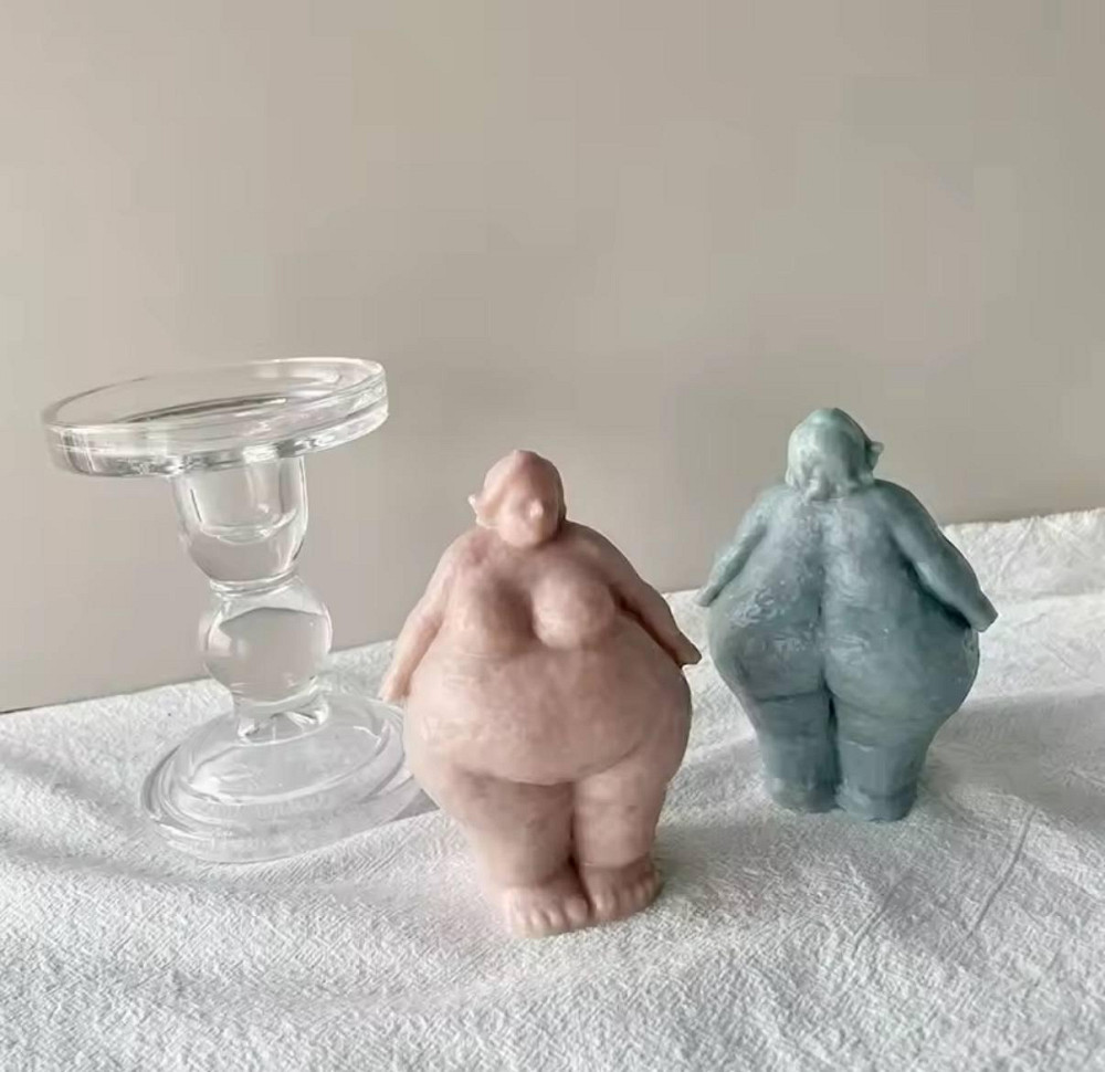 Силіконова форма для свічки «Фігура тіла» body positive Київ - фото 1