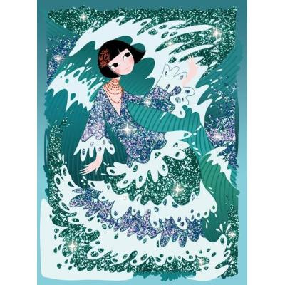 Набір для творчості Djeco Художній комплект малювання блистками Блискучі вбрання (DJ09500) Вінниця - фото 6