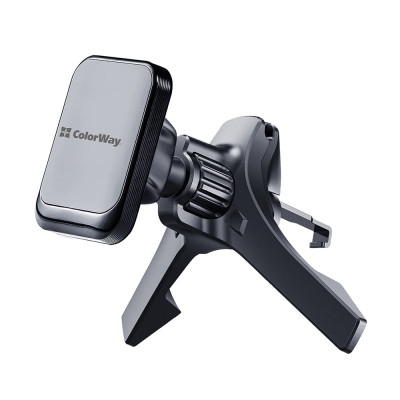 Универсальный автодержатель ColorWay Magnetic Air Vent-6 (360° rotation) Gray (CW-CHM16-GR) Винница - изображение 1