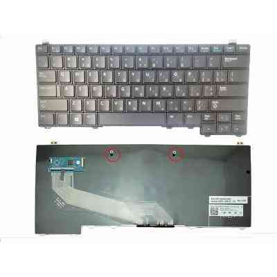 Клавиатура ноутбука Dell Latitude E5440 черная c ТП UA (A43825) Винница