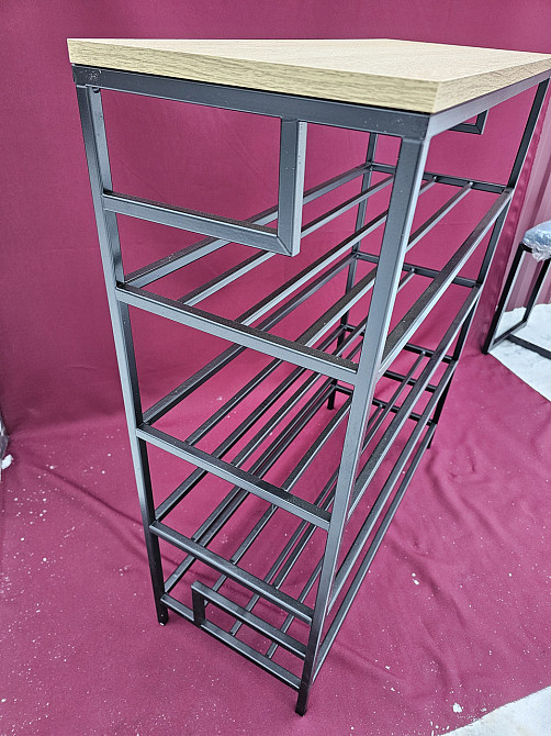 Полиця LOFT лофт 60 см етажерка для взуття (M-101) Київ - фото 4