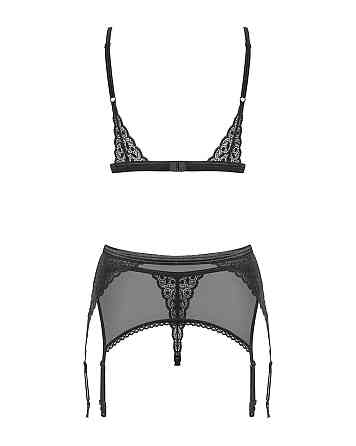 Комплект білизни - Obsessive Shibu Set Black S/M Sex Aura Київ