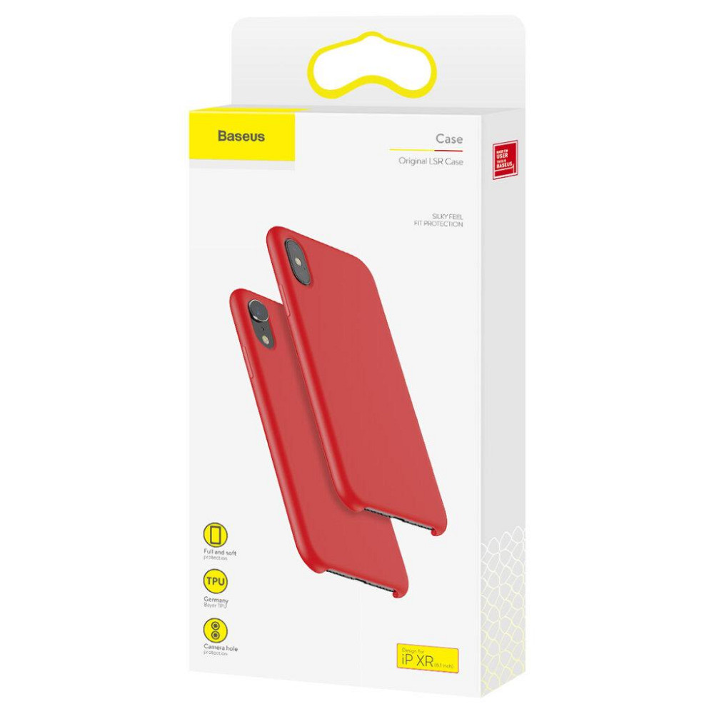 Чохол Baseus для iPhone Xs Max Original LSR Red (WIAPIPH65-ASL09) Київ - фото 4